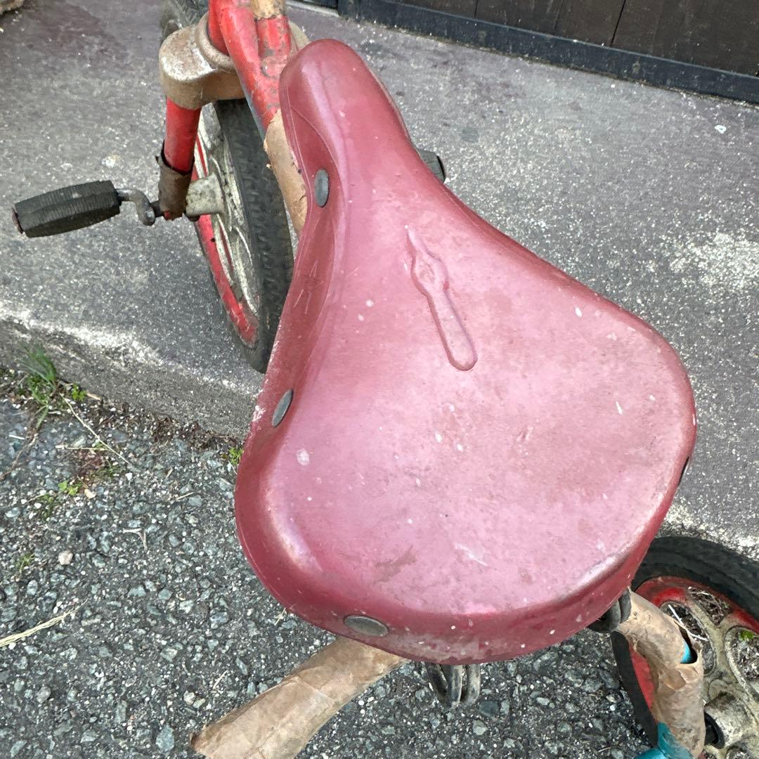 再お値下げ‼️蔵から出てきた　アンティーク三輪車　デッドストック