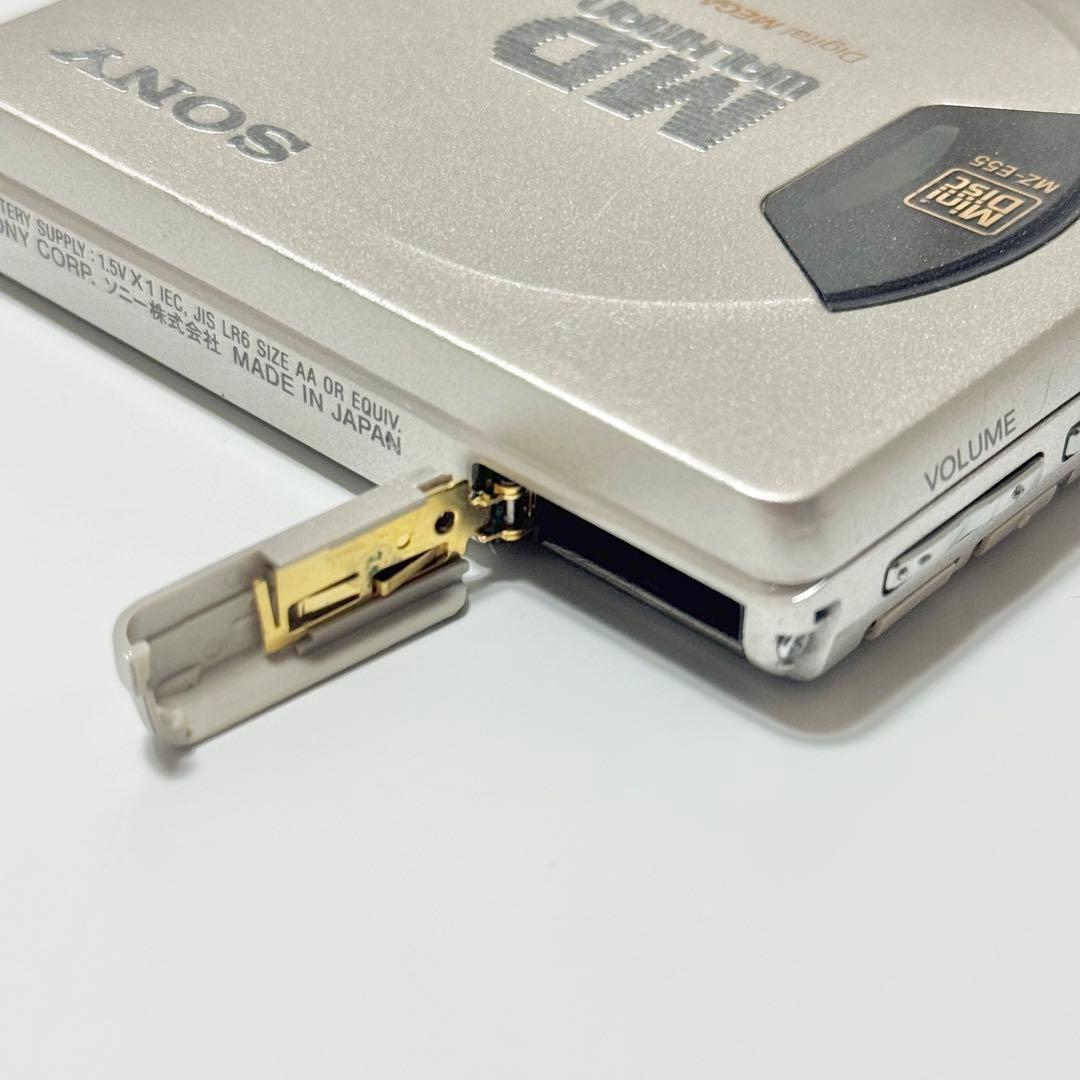動作品 SONY MZ-E55 MD WALKMAN ポータブルMD