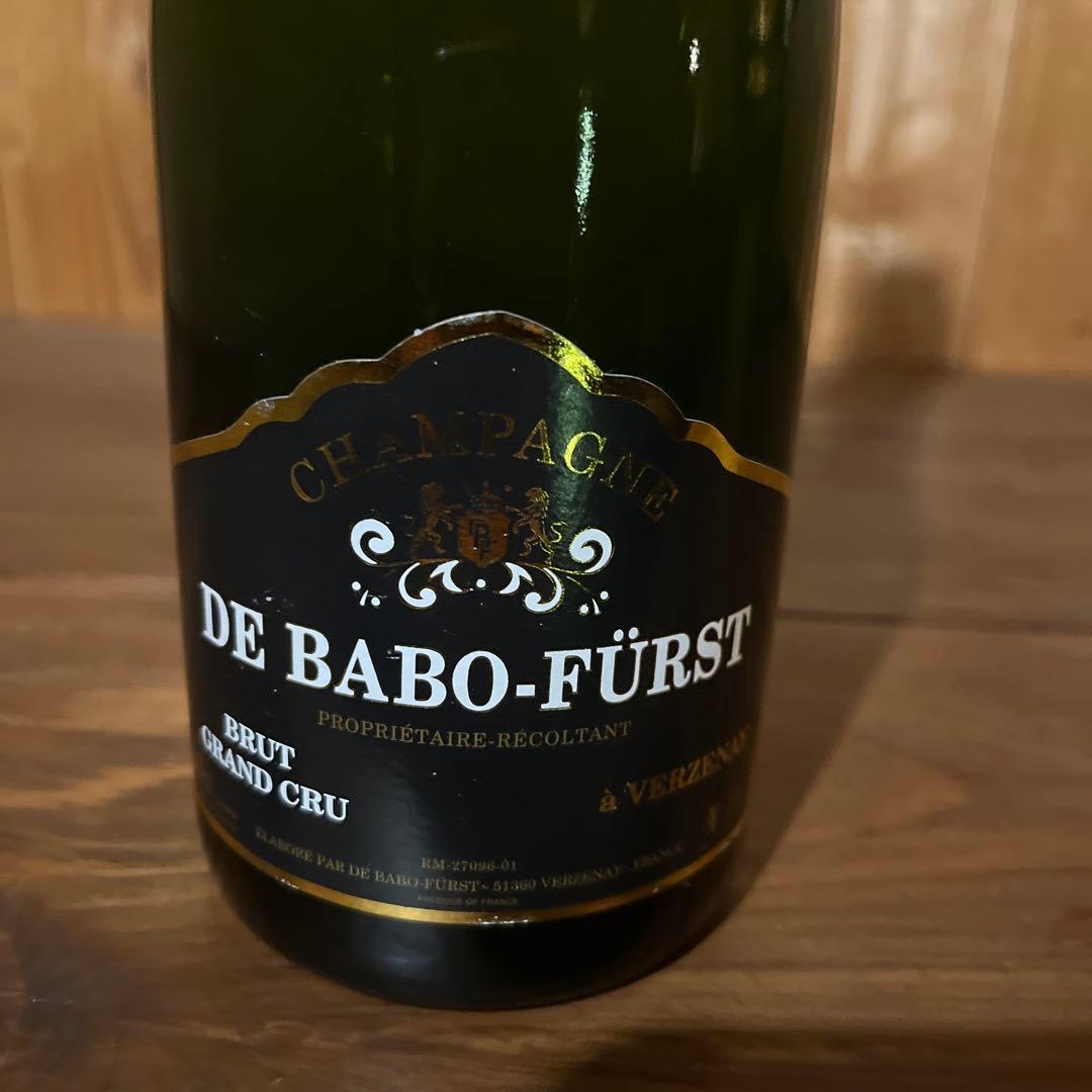 DE Babo-Fürst シャンパン ブリュットグランクリュ