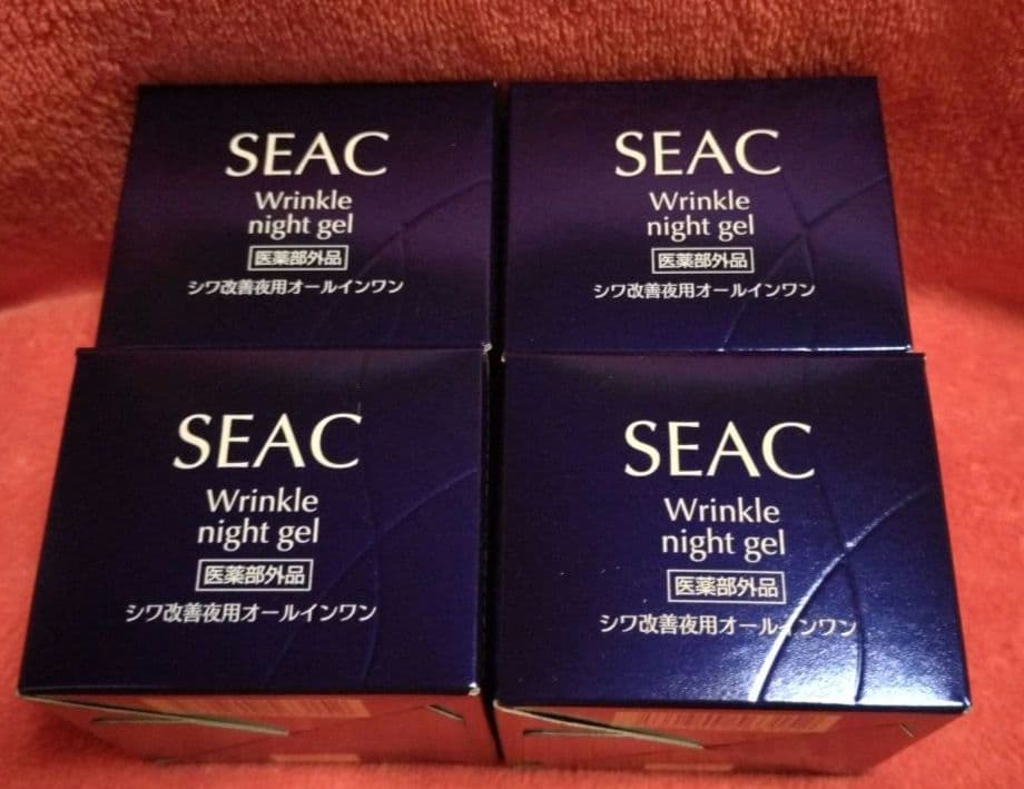 SEAC シーク シワ改善夜用オールインワン25g×4箱