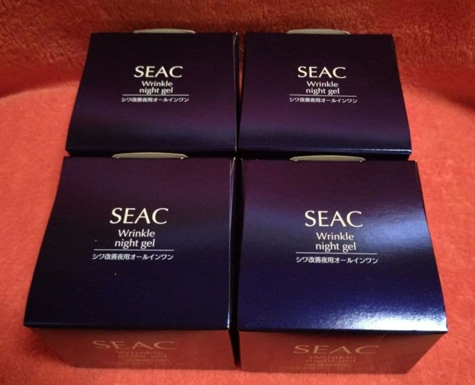 SEAC シーク シワ改善夜用オールインワン25g×4箱