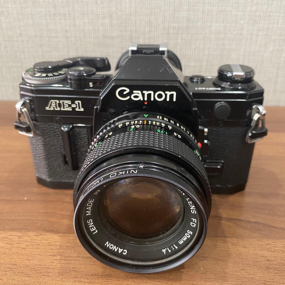 【Canon】キャノン一眼レフカメラ AE-1 /SIGMA_HIGHSPEED