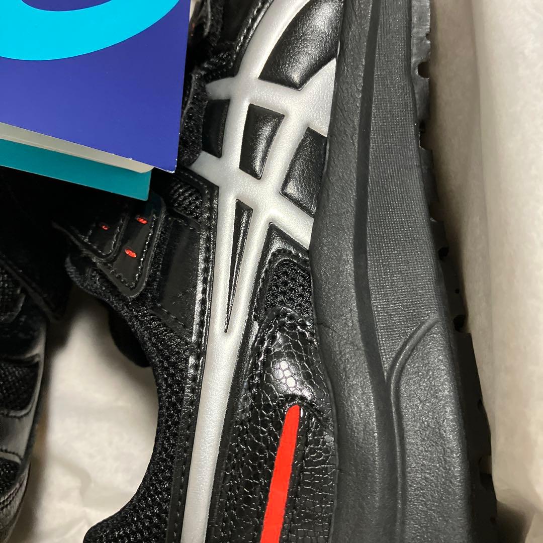 安全靴/作業靴 ASICS ウィンジョブ CP 102 ブラック×シルバー