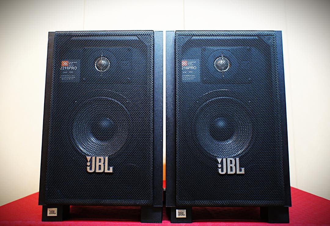 JBLスピーカー J216PRO 整備良品 インシュレータ&スタンド付き