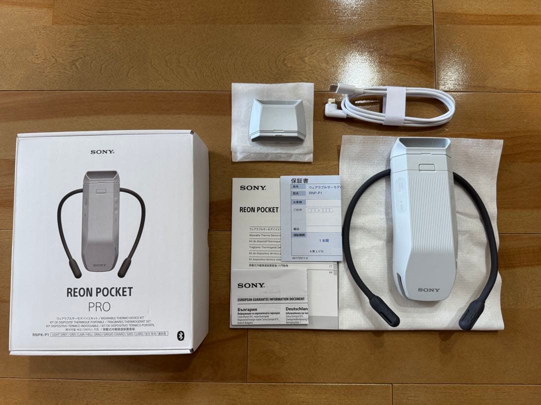 【美品】SONY REON POCKET PRO ネッククーラー