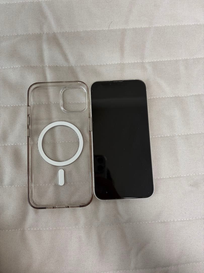 【美品】iPhone 14 ホワイト(スターライト) 本体+箱+その他
