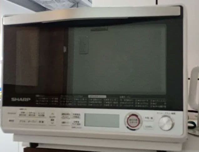 SHARP オーブンレンジ RE-SS10X-W 難アリ