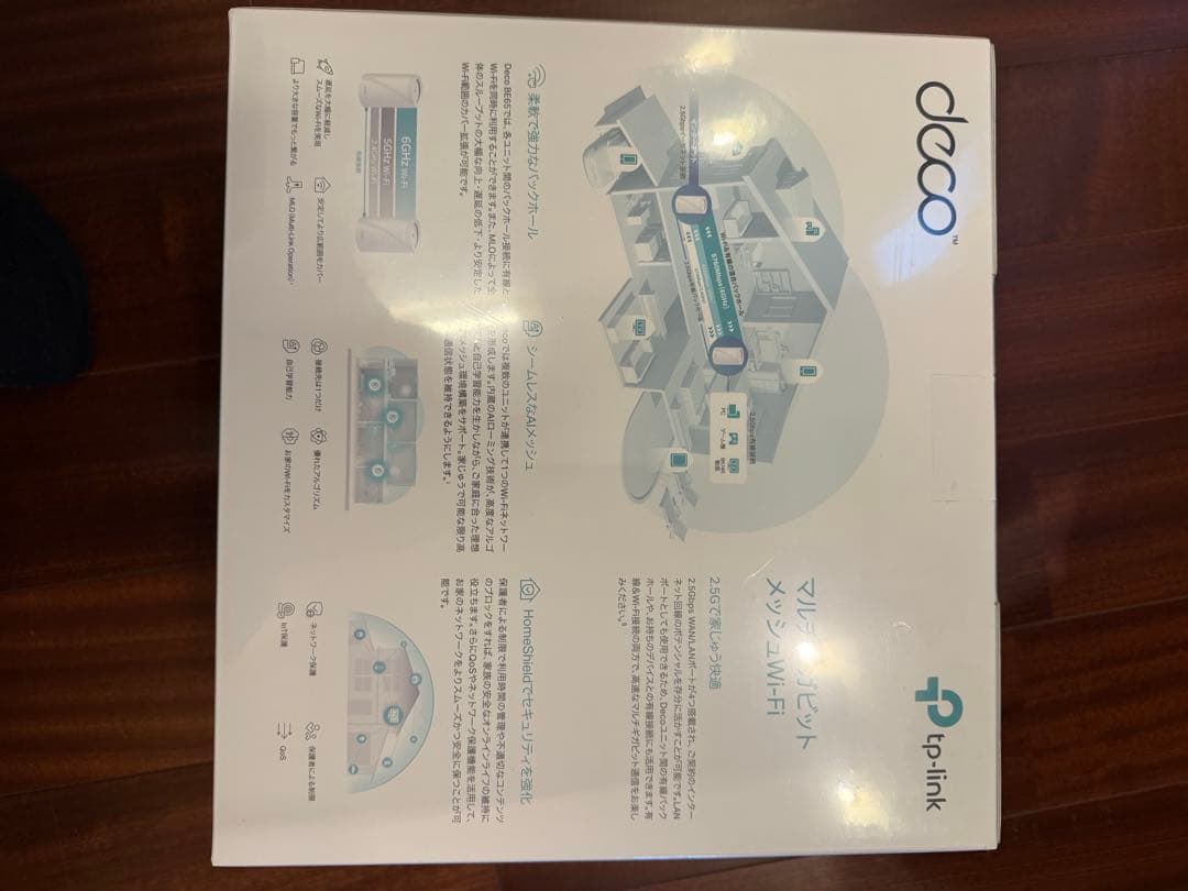 新品TP-Link Deco BE65 BE11000 メッシュWi-Fi 7