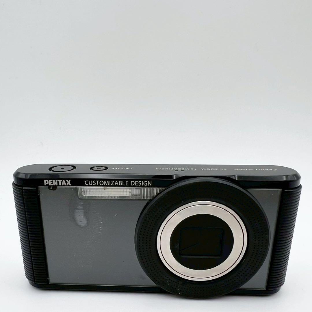 【完動品】PENTAX Optio LS465 コンデジ シルバー 動作確認済