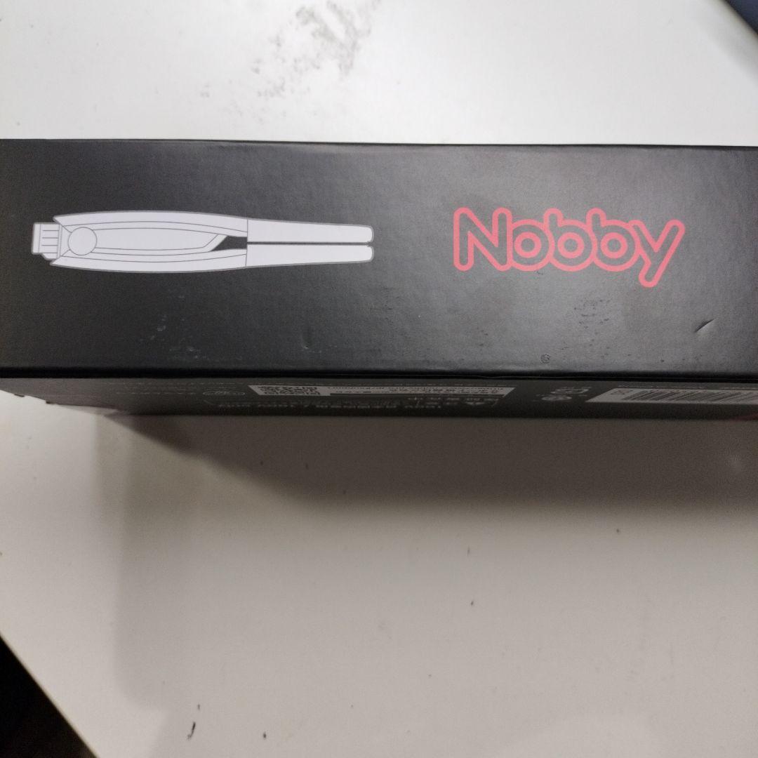あ　【新品】Nobby NBS501 ブラック ストレートヘアアイロン