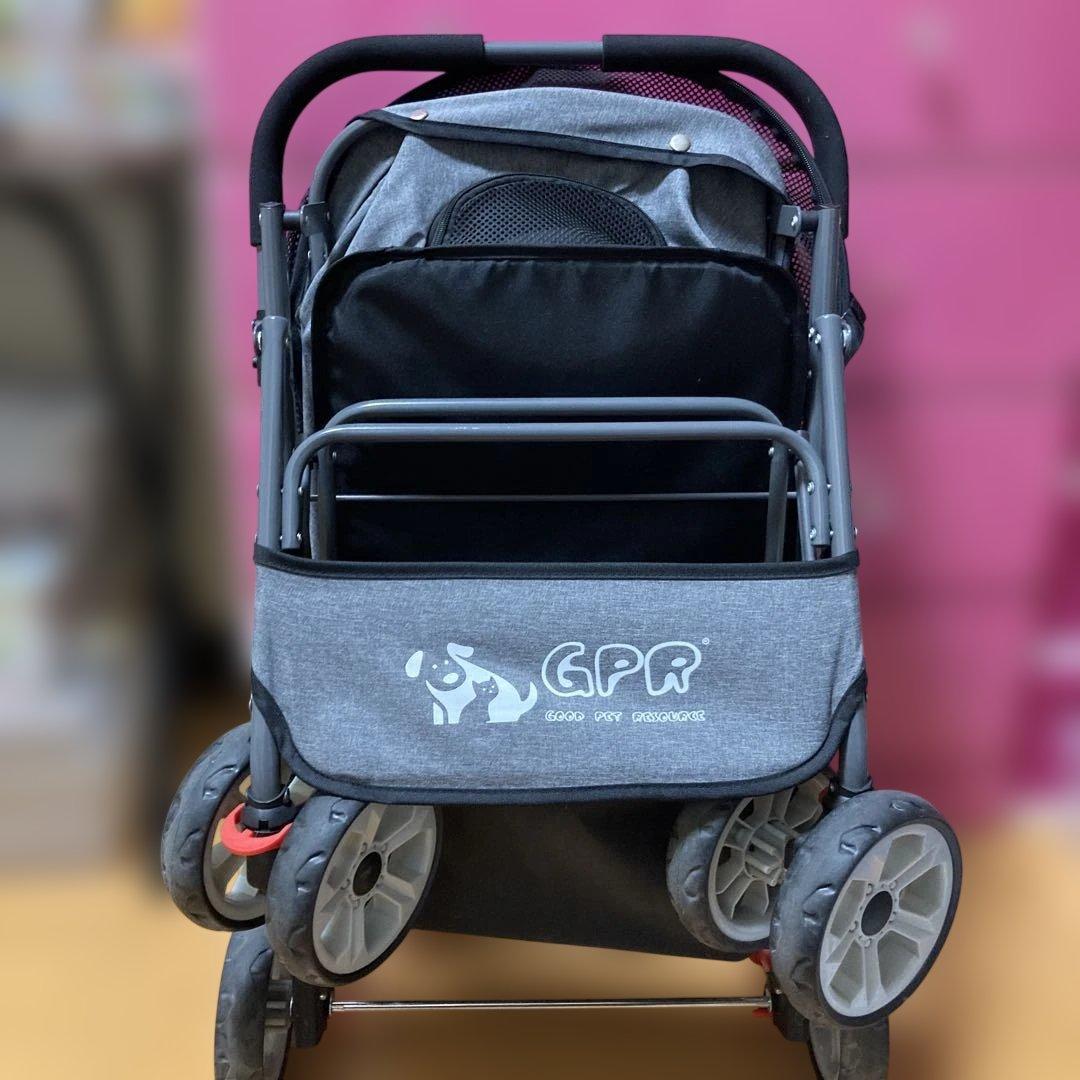 GPR 3WAY 分離 自立 ペットカート 犬用ベビーカー バギー軽量コンパクト