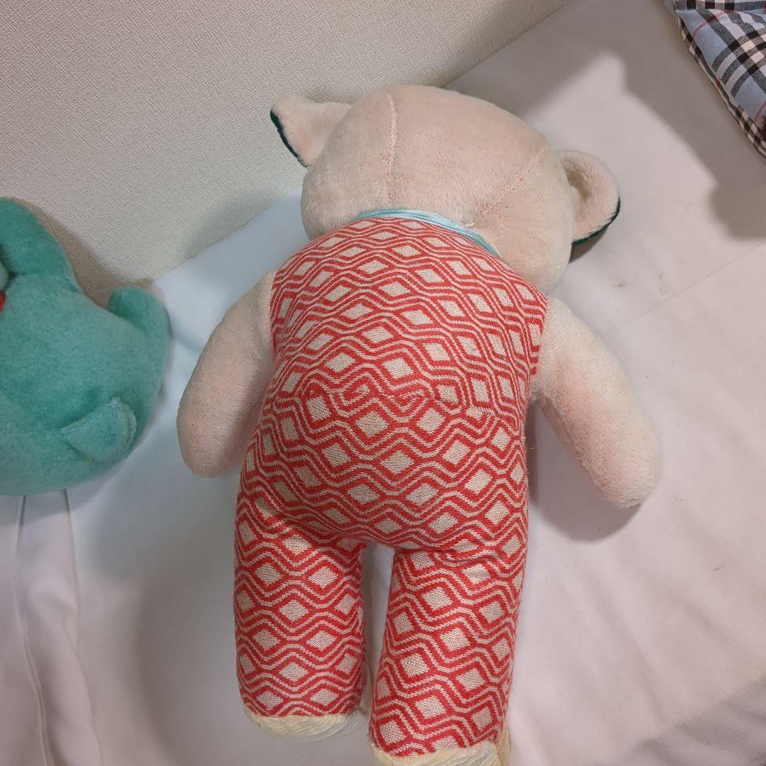 【昭和レトロ】 くま 犬 舌出し ぬいぐるみ まとめ売り
