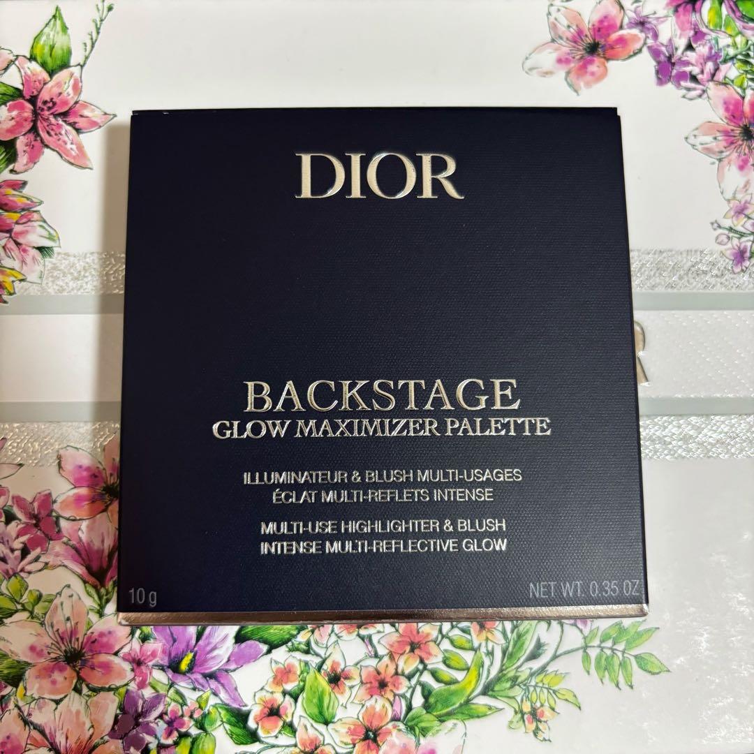 新品 dior ディオール バックステージ グロウマキシマイザーパレット002