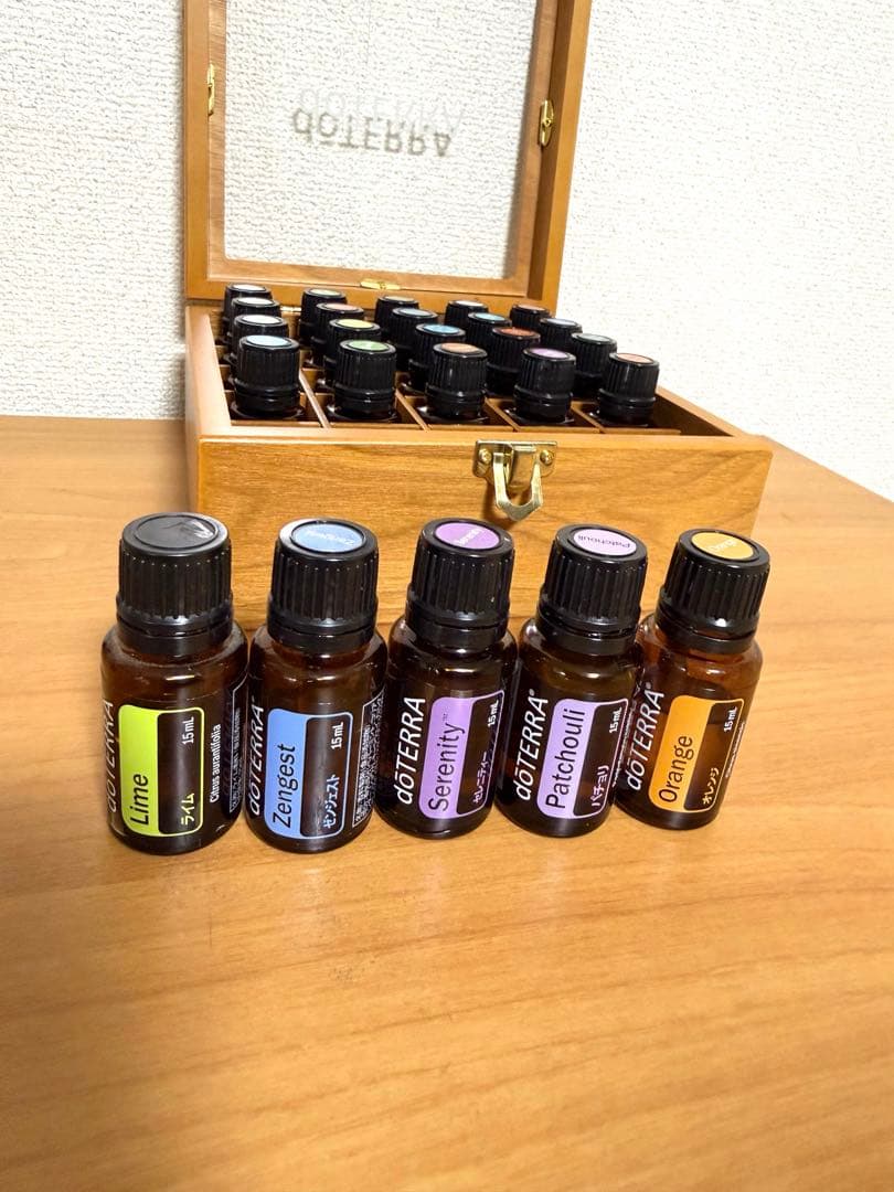 doTERRA ★ 15mlエッセンシャルオイルセット 25本