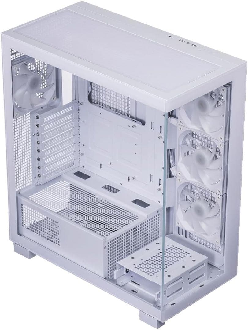 玄人志向 PCケース ATX タワー ホワイト KRC-AT01W