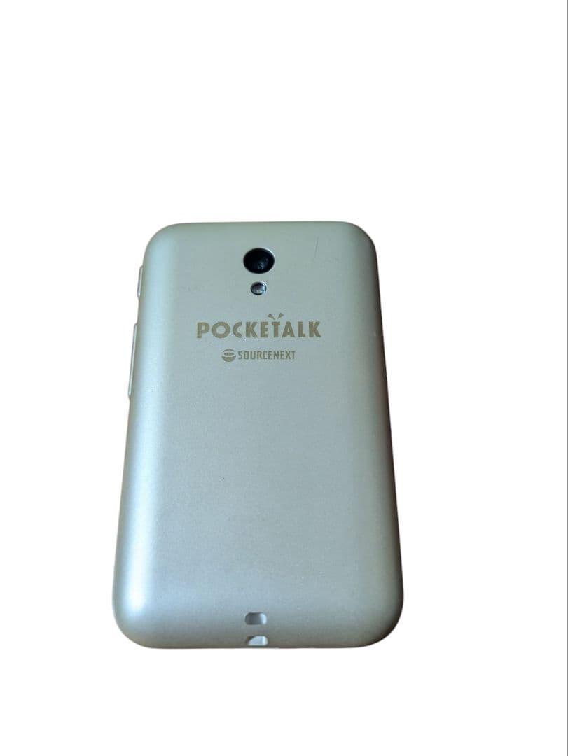 【美品】POCKETALK S ゴールド 翻訳機