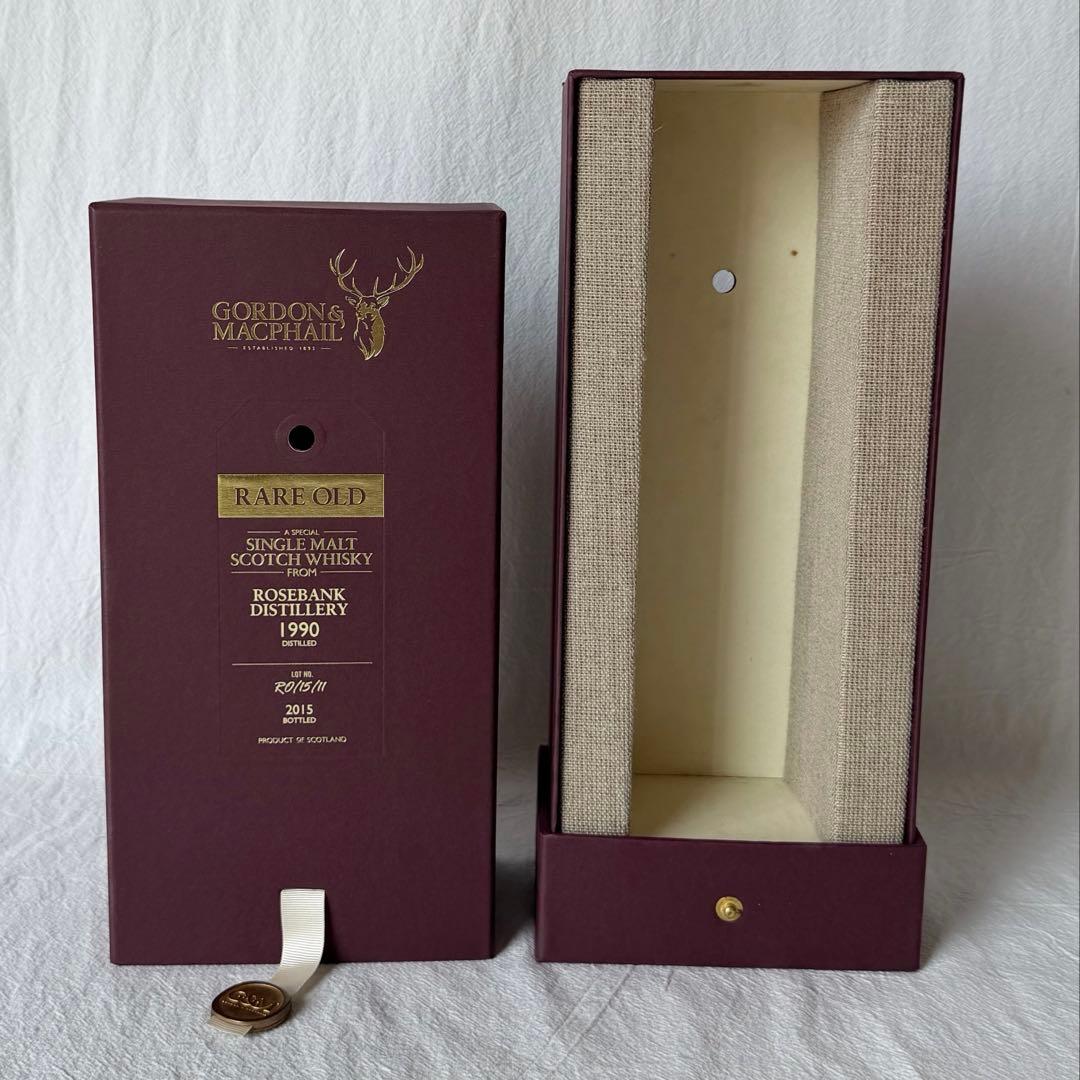 ウイスキー Gordon & MacPhail Rare Old Rosebank 1990