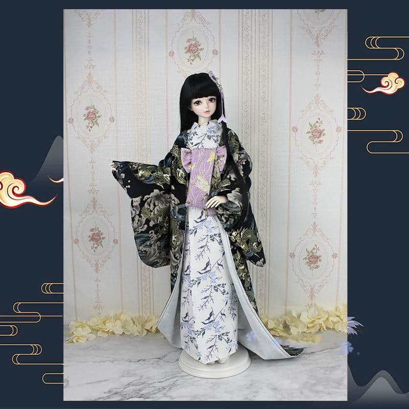 E10 bjd 1/3 ドール 衣装 和風　浴衣　球体関節人形 ハンドメイド