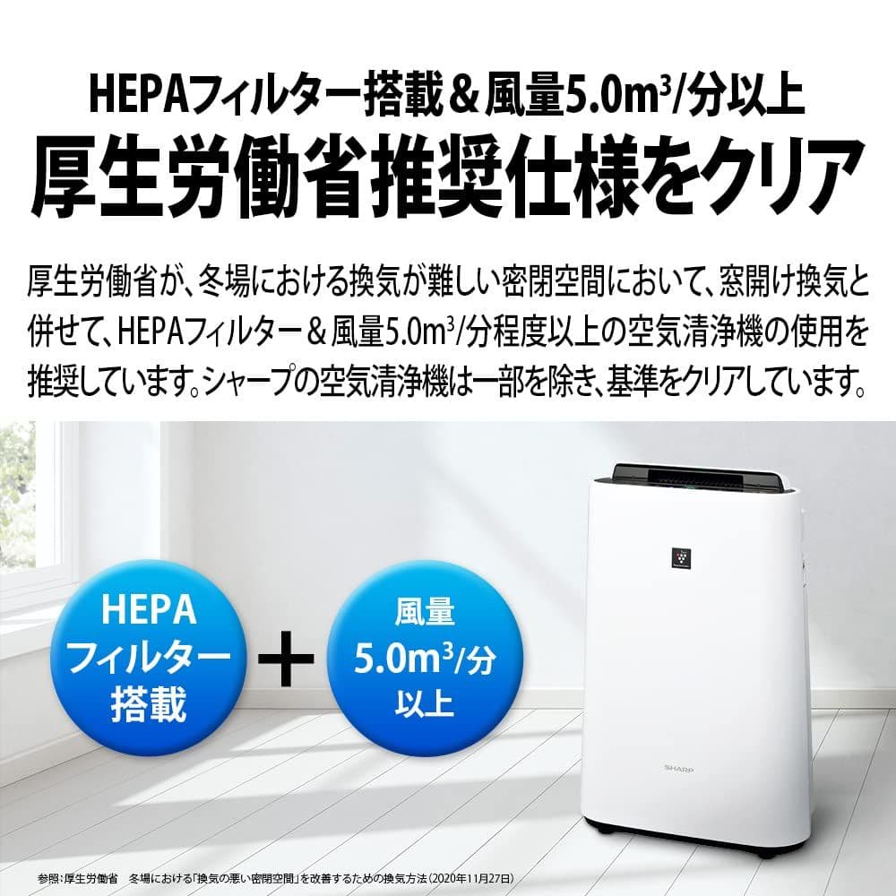 SHARP 空気清浄機 加湿機能付きプラズマクラスター ほぼ未使用！