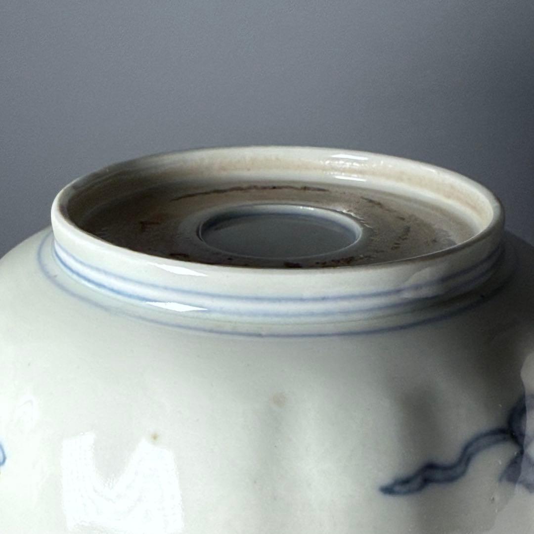 豪商旧蔵品　明治期　色絵鯉千鳥文膾皿　金蘭手　二十客　上手　金鯉　松竹梅　青海波