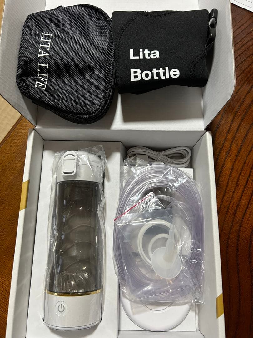 Lita水素デュアルボトル　水素水ボトル〈保証書付〉