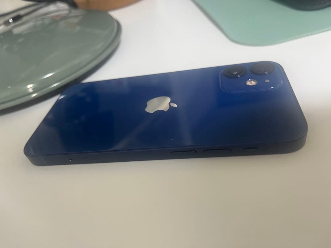 iPhone12mini 256G ブルー バッテリー99% 箱あり