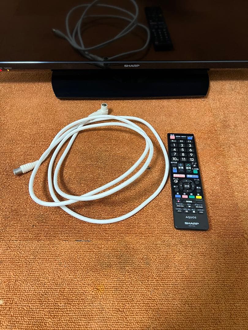 シャープ 32V型 液晶テレビ 外付HDD対応(裏番組録画) 2画面表示