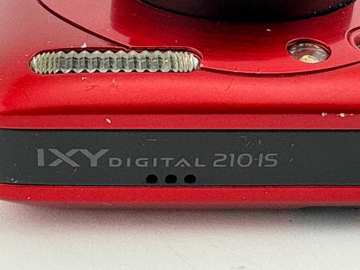 ★良品★ キヤノン CANON IXY DIGITAL 210 IS レッド