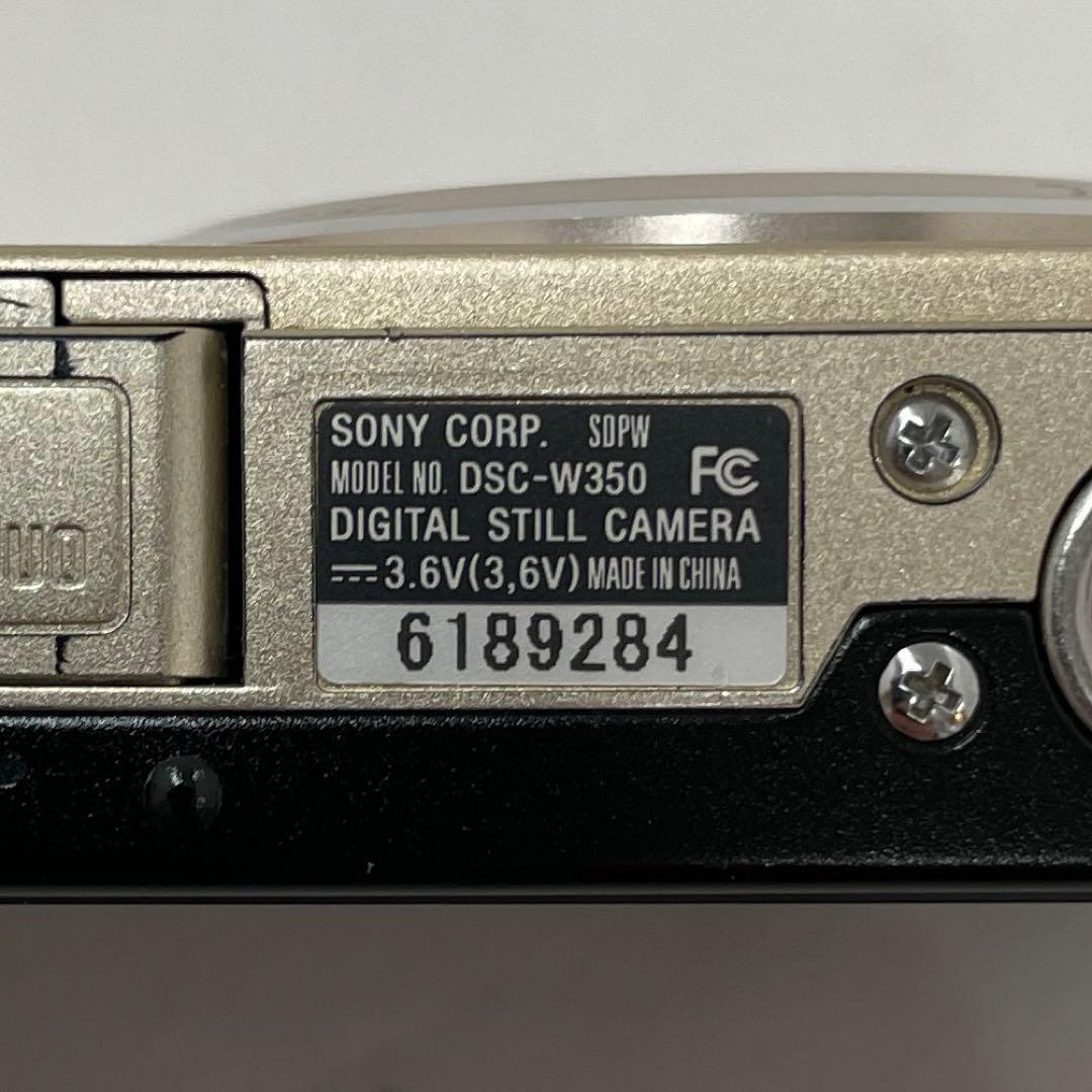 SONY Cyber-shot デジタルスチルカメラ DSC-W350