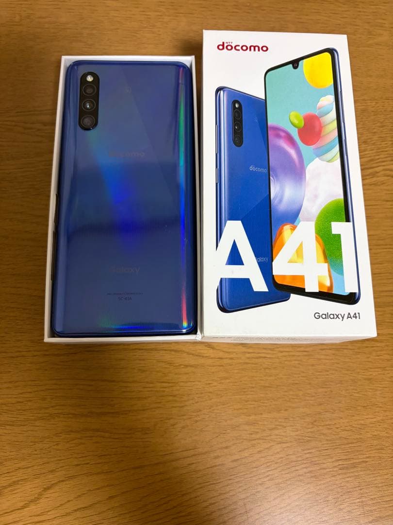 Galaxy A41 ブルー 64GB