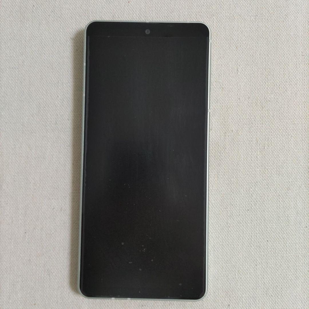 値下げ【試用のみ】美品✨AQUOS sense8本体 128GB ペールグリーン