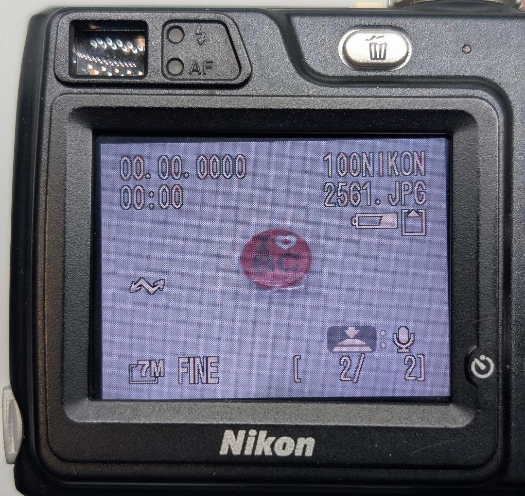 Nikon COOLPIX デジタルカメラ 2台 動作品 バッテリー 訳あり