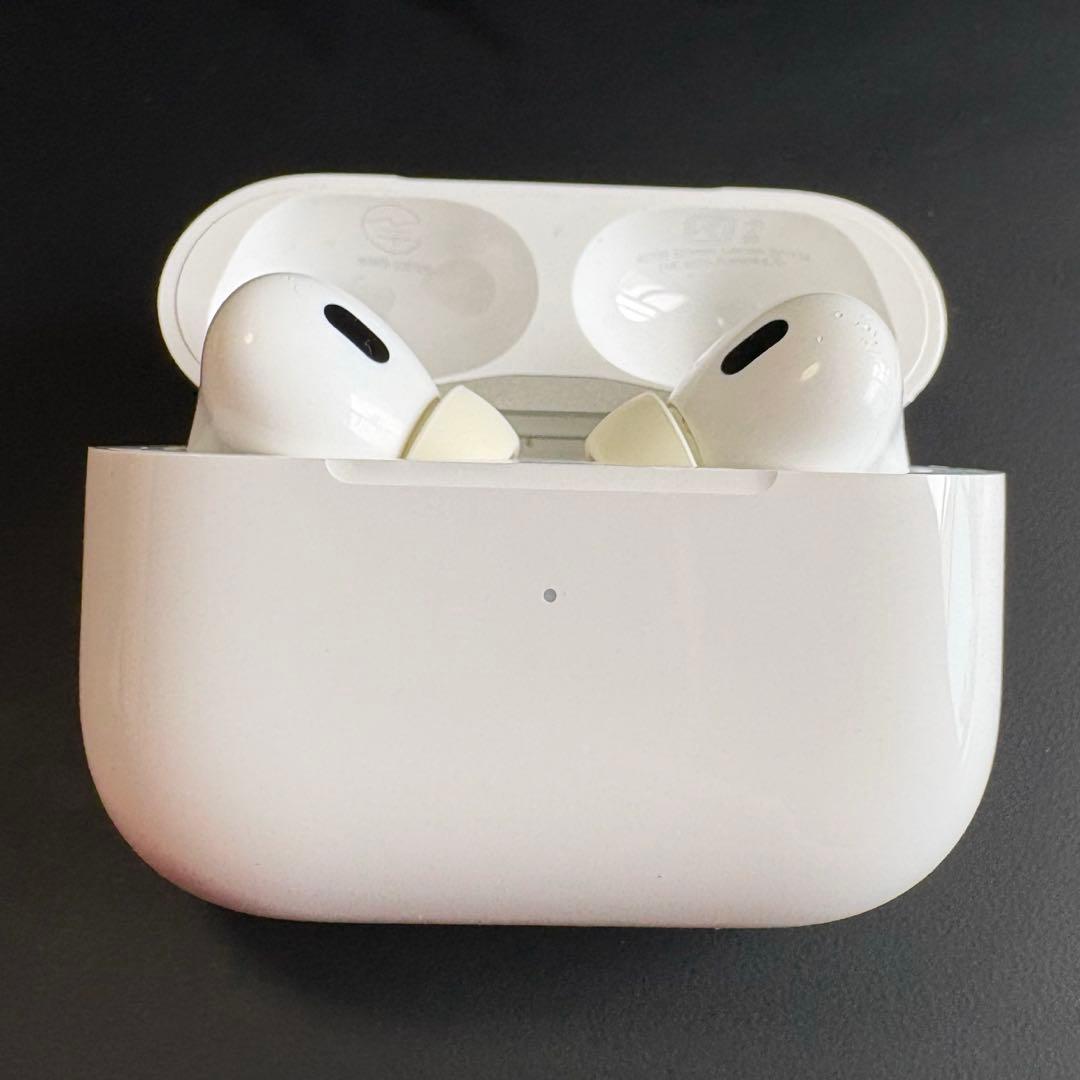 AirPods Pro第2世代 Lightning正規品 右耳ノイズありケース付