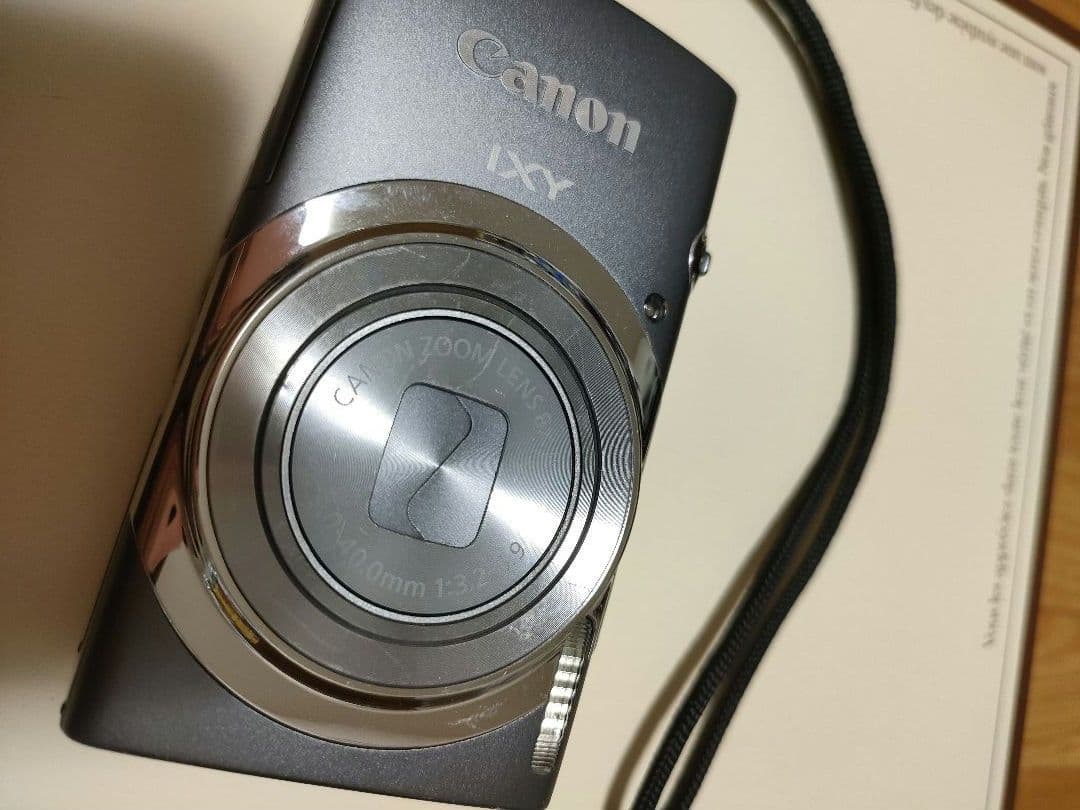 canon ixy130 本体（グレー）＋電池＋充電器＋三脚　４点セット