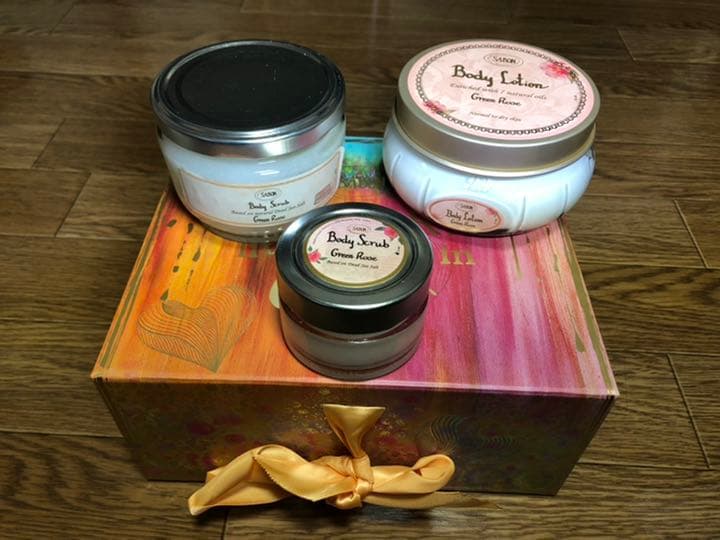 SABON ボディスクラブ、ボディローション