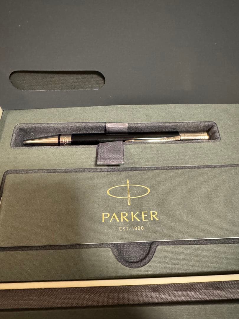 PARKER DUOFOLD パーカー ボールペン ブラック 箱付き