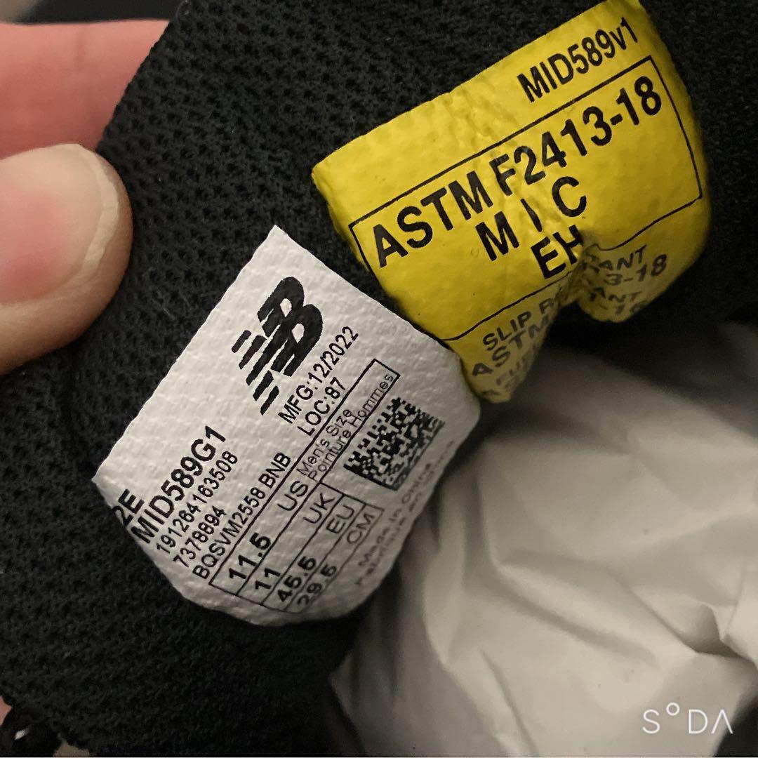 【未使用】ニューバランス 589v1 Composite Toe(シ14)