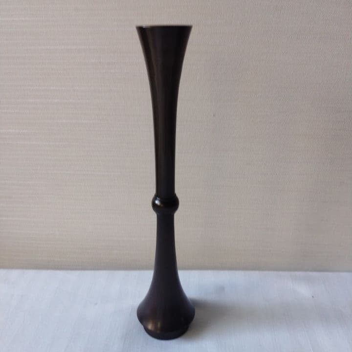 唐金花入れ      把綿