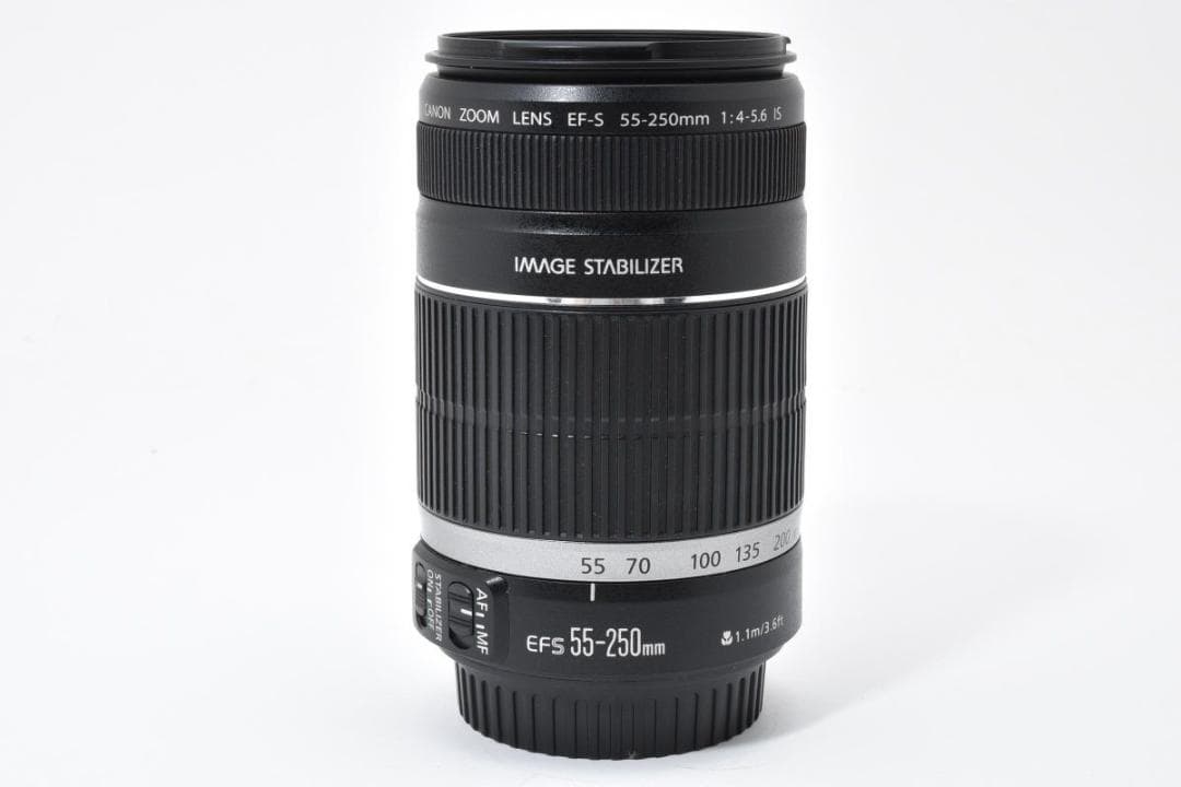 Canon キャノン 55-250mm 4-5.6 IS レンズ デジタルカメラ
