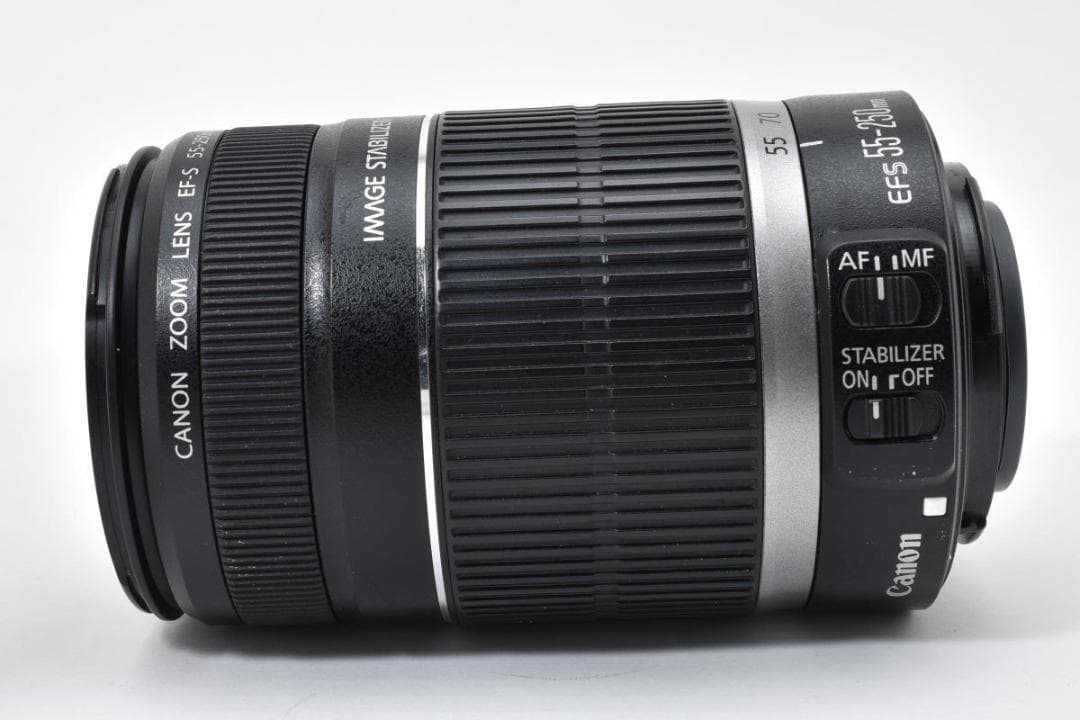 Canon キャノン 55-250mm 4-5.6 IS レンズ デジタルカメラ