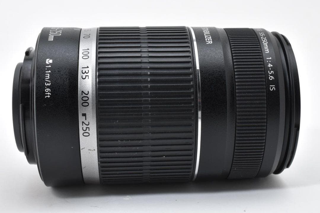 Canon キャノン 55-250mm 4-5.6 IS レンズ デジタルカメラ