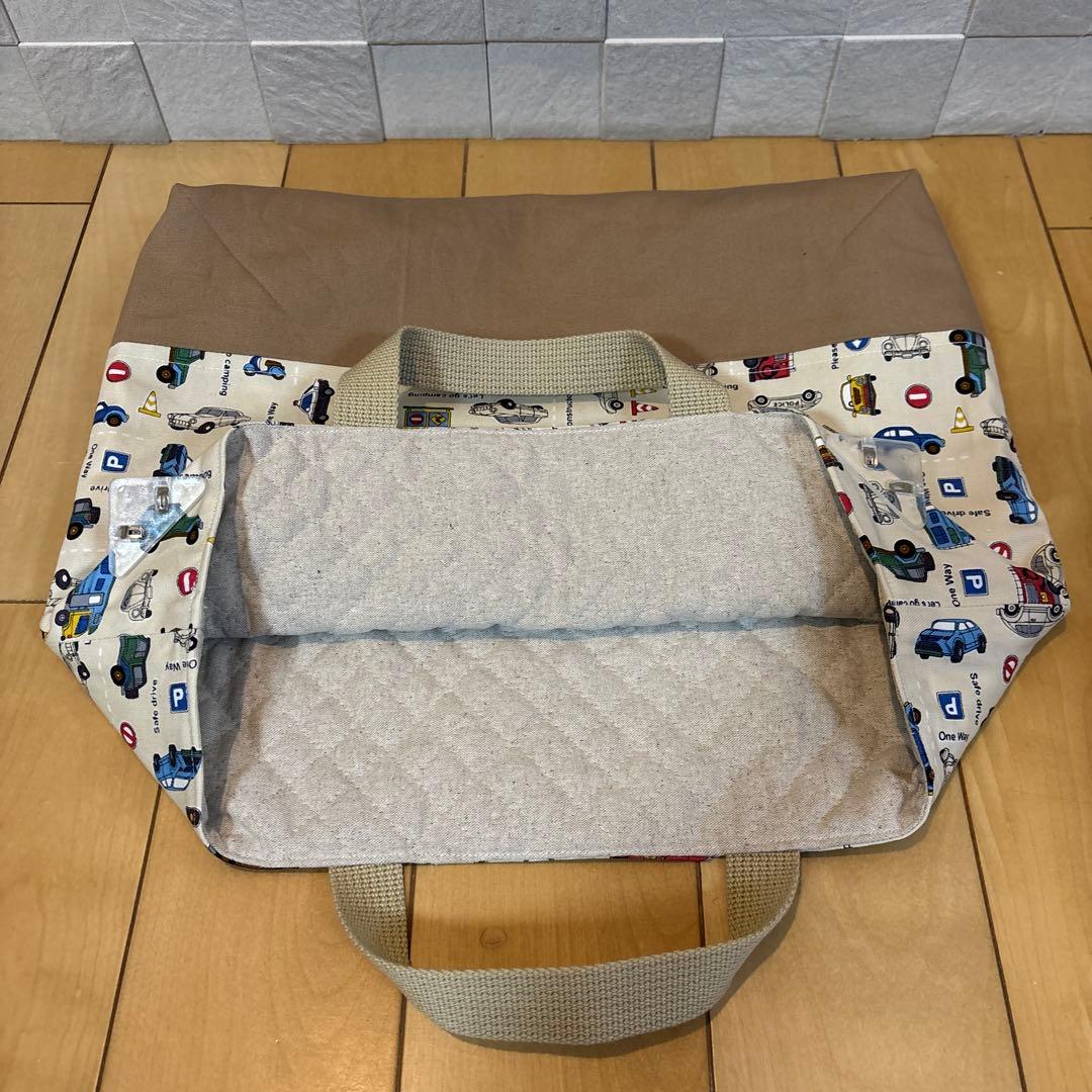 入園入学準備7点セット 働く車 ベージュ 男の子
