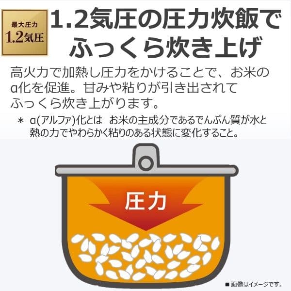 TOSHIBA RC-10FPW-W 炊飯器