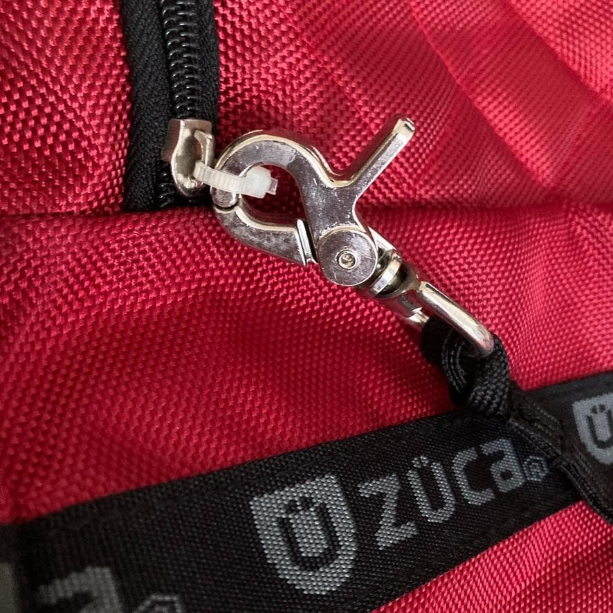 【さくらこ】ZÜCA ズーカ 座れるキャリーバッグ レッド 保護カバー付き