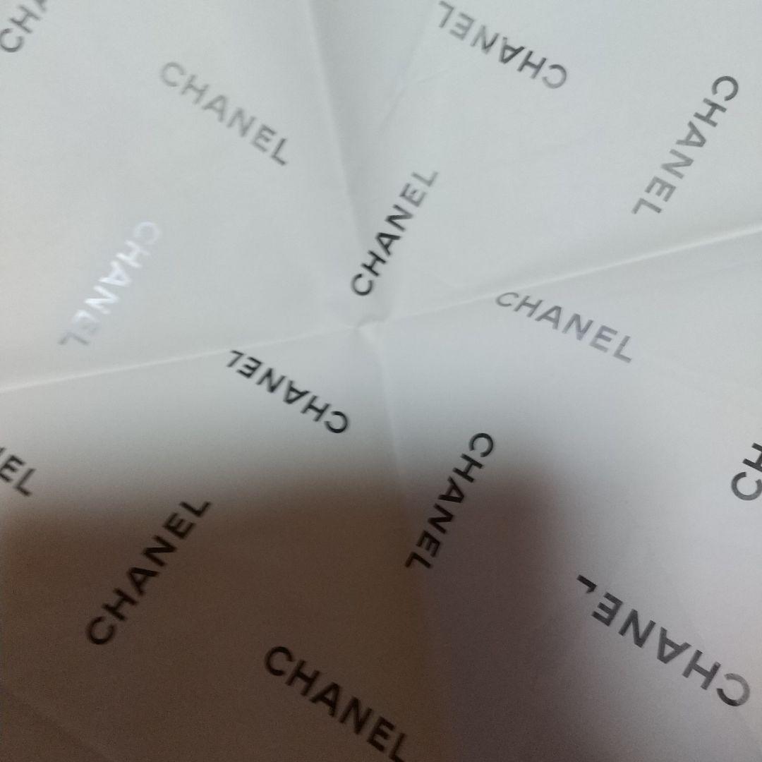 正規品 銀座 新橋本店CHANEL 紙袋 セット 黒と白