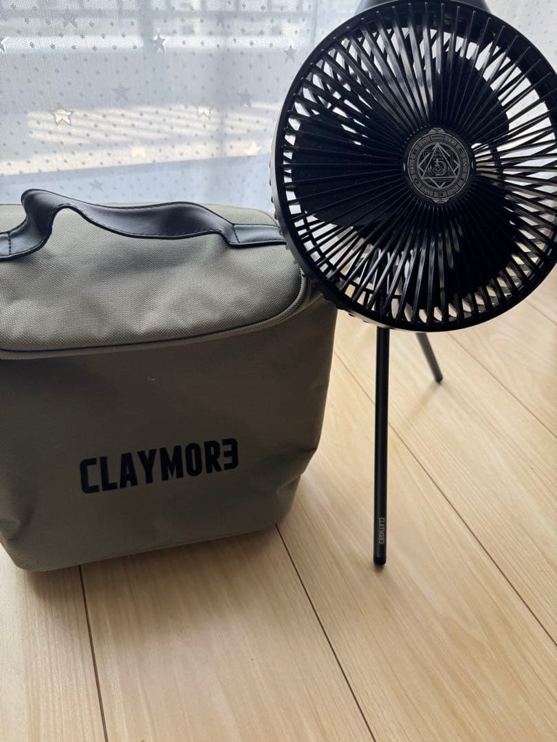 CLAYMORE3限定モデル V600 卓上扇風機 カバー付 デバイスワークス