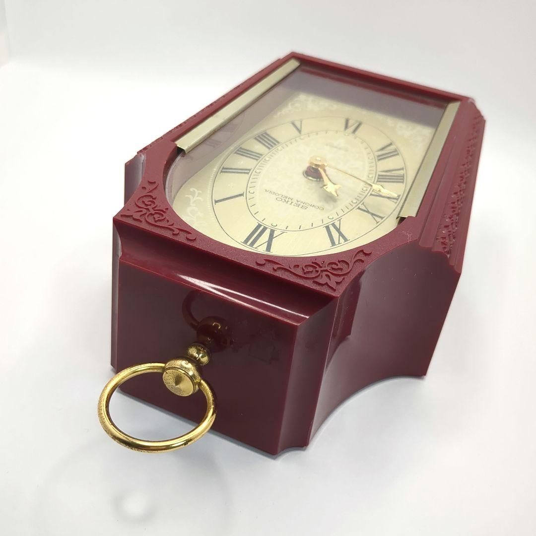 【昭和レトロ】SEIKO アーチ型赤い時計　手巻き