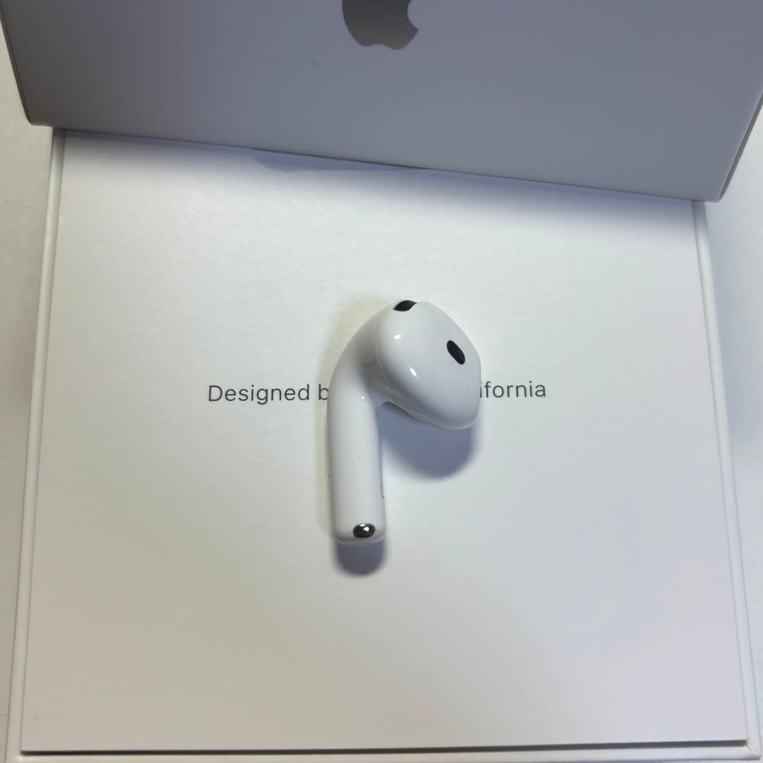 Apple AirPods 4世代 L 左耳 正規品　ノイキャンあり　美品