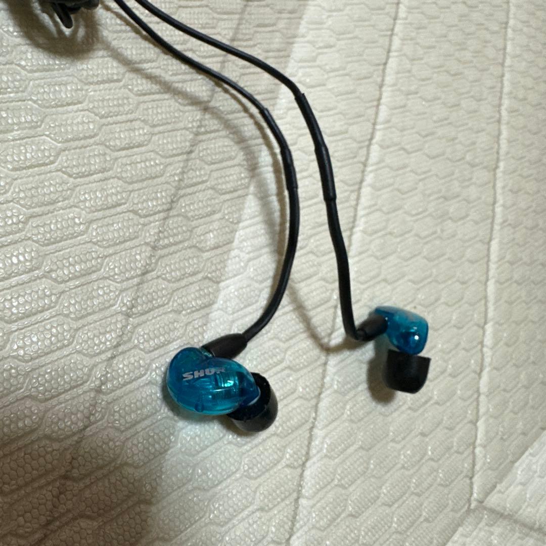 SHURE イヤホン 有線 SE215 SPE-A ノイズキャンセリング ゲーム