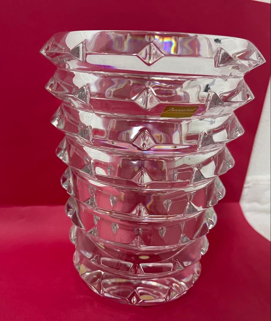 【即決価格】バカラ Baccarat アルルカン ラウンドベース H約20cm